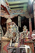 Ladakh - Hemis gompa, statues of the dukhang